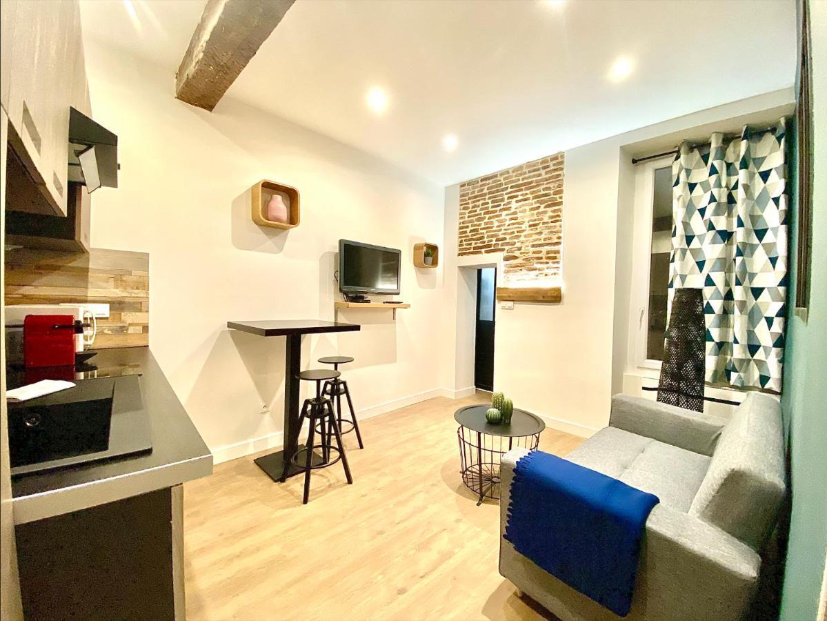 Le Cosy - Appartement Avec Chambre En Hypercentre Toulouse Exterior foto